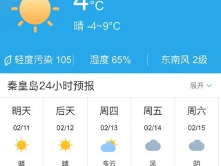 秦皇岛天气预报15天查询（秦皇岛天气预报15天查询百度百科电话）