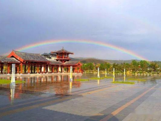 泾川的雨，总是来得刚好