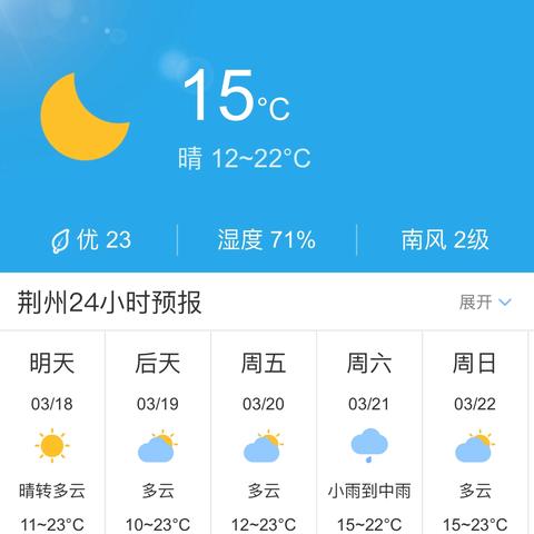 荆州天气预报15天查询，掌握风云变幻，从容安排生活