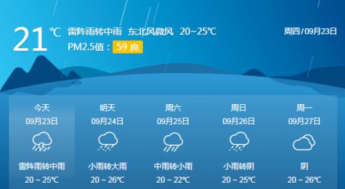 泊头天气预报，春秋分明，出行无忧