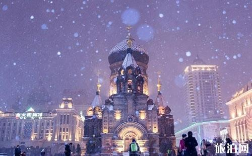 哈尔滨现在下雪了吗 哈尔滨现在下雪了吗